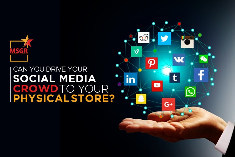Can you drive your social media crowd to your physical store?

